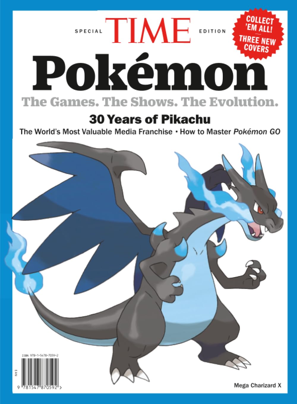 TIME Pokemon 30 Years Mega Charizard