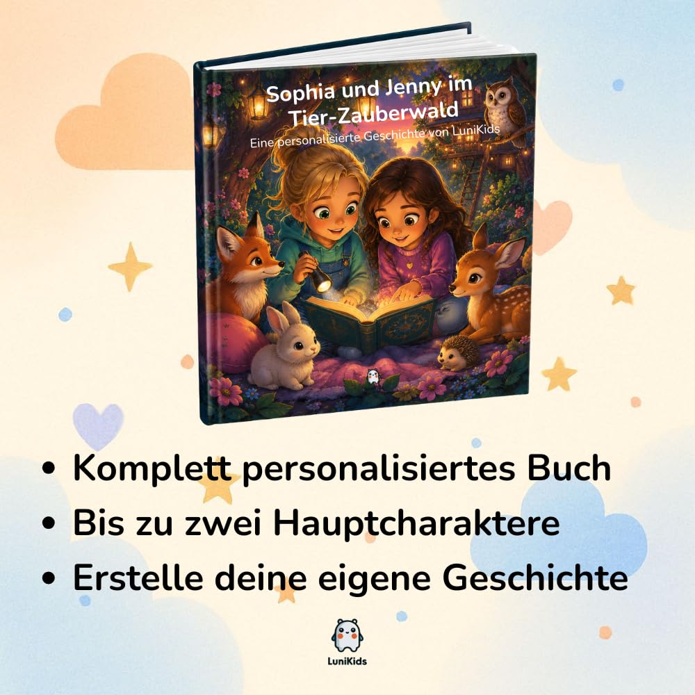 Personalisiertes Kinderbuch im Comic-Stil – Individuelle Geschichte & Comic-Illustrationen | Einzigartiges Abenteuer mit eigenem Namen, Charakter, Thema & Story | Geschenk für Kinder (Softcover)