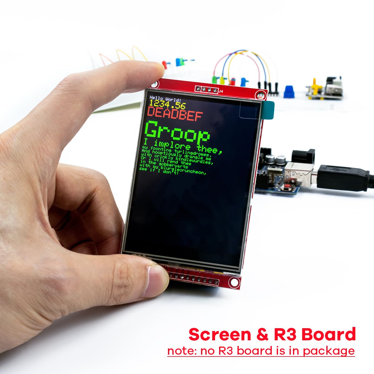 LAFVIN 3,2 cala TFT LCD Touch Display Shield Module 320 x 240 SPI Serial ILI9341 z rysikiem dotykowym kompatybilny z Arduino