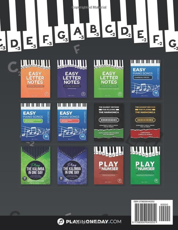 Easy Letter Notes - Classical Pieces: Learn to Play Piano in One Day (Without Sheet Music)! 61 Songs + Guide + Audio. (Easy Letter Notes: Learn to Play Piano (Without Sheet Music)!) image 3