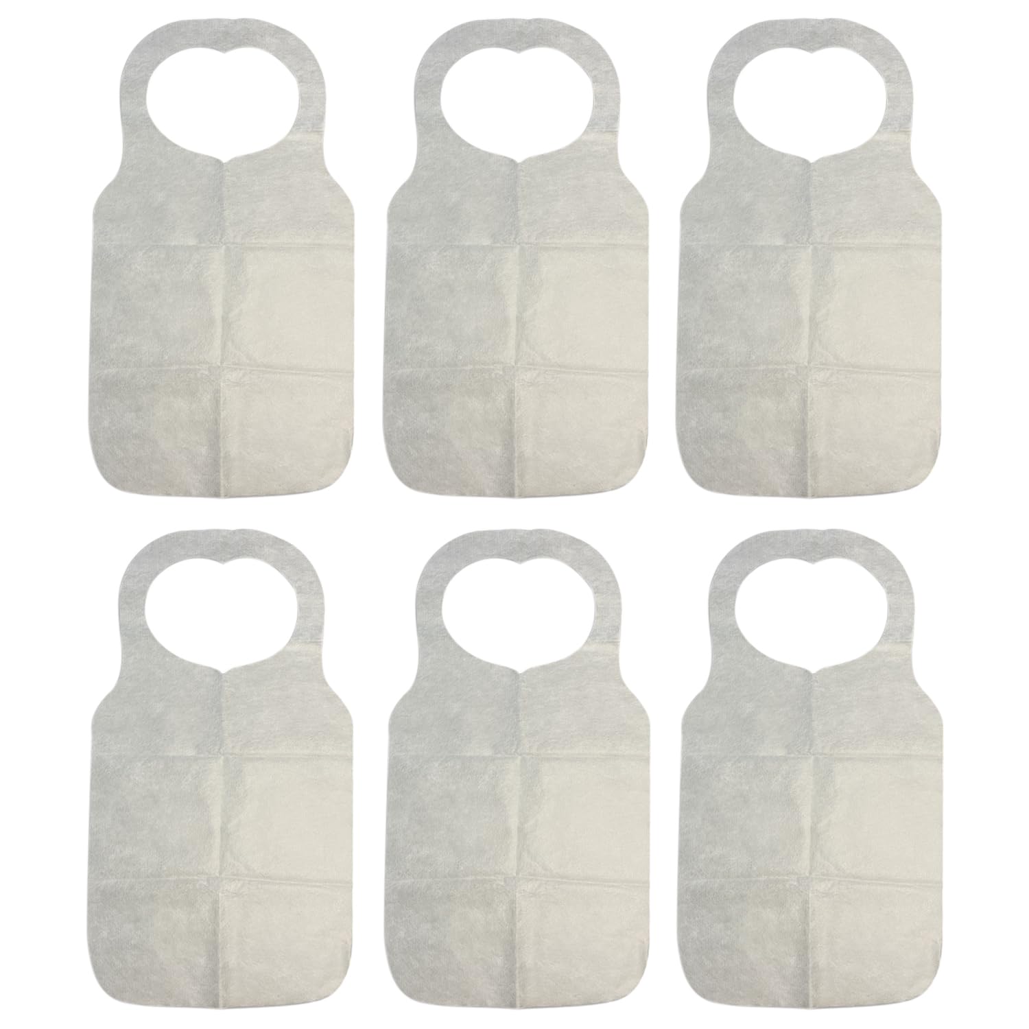 ORiTi 20pcs Non Woven Disposable Aprons Durable Protective Apron For Cooking Cleaning Waterproof 70x39cm White