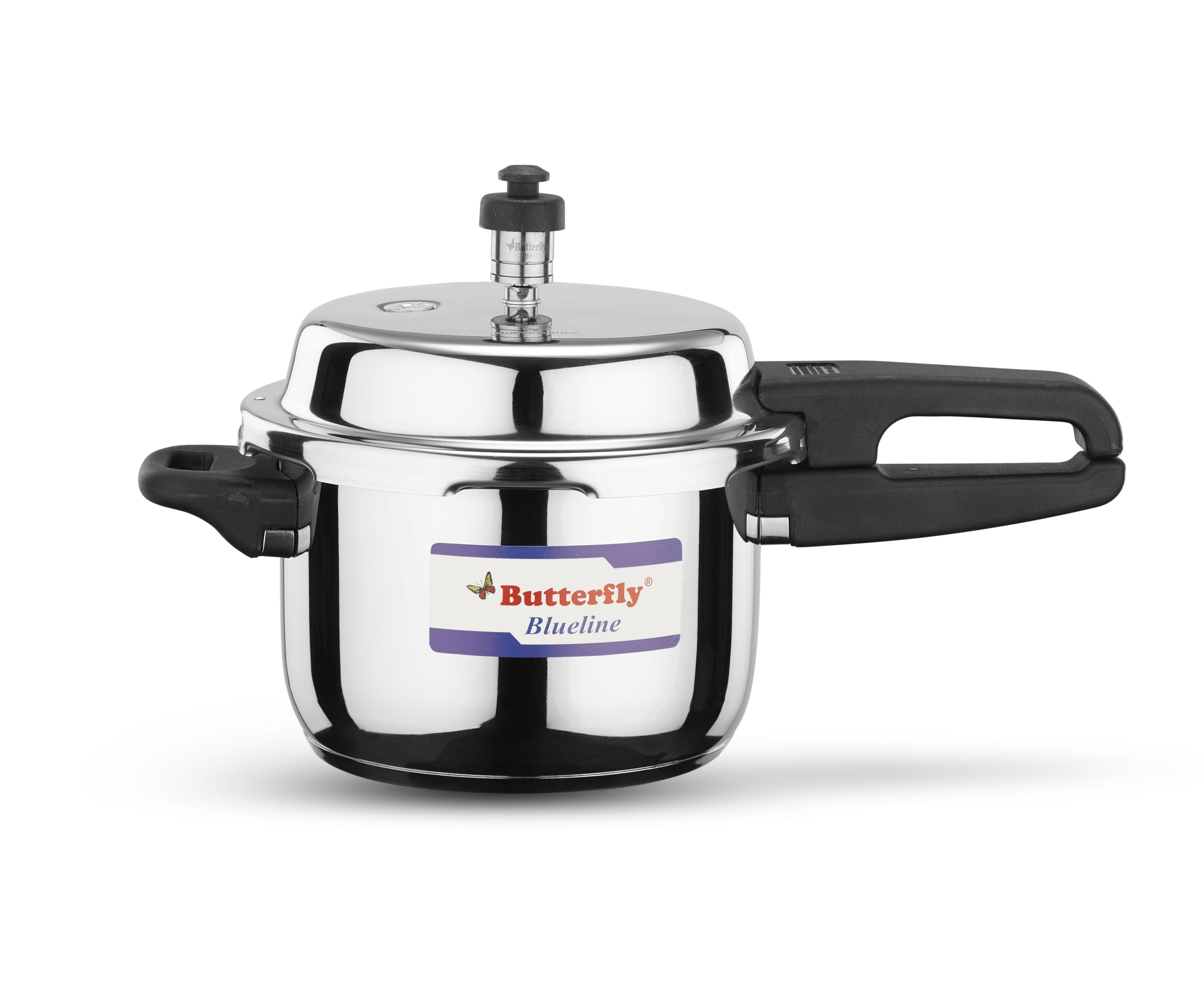 Butterfly bl-3l blue line stainless steel pressure cooker, 3-liter