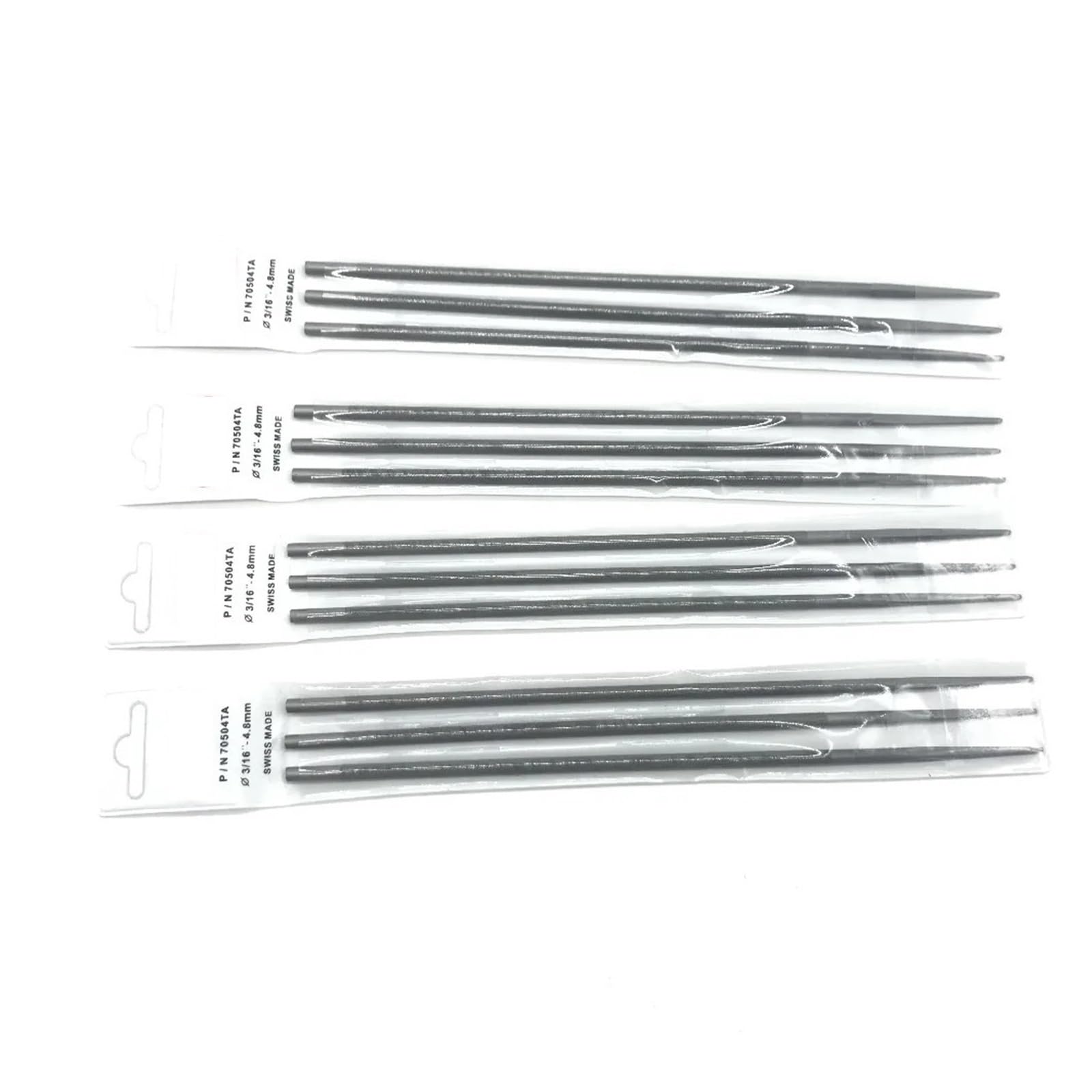 pour Oregon pour affûtage de chaînes scies Rondes, Limes 3/16" et 4,8 mm pour tronçonneuses 70504 70503 pour Outils Travail du Bois