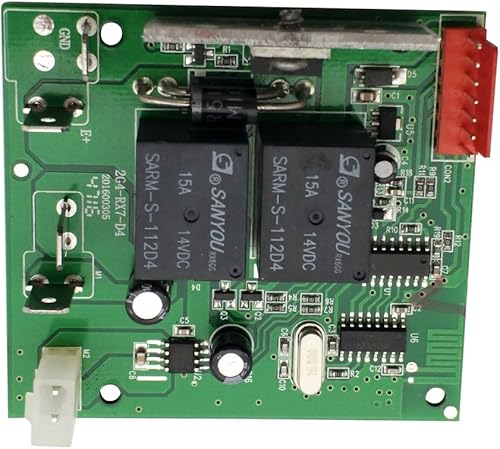 Miniatura 5 de 24G Bluetooth Control remoto y receptor para niños paseo en juguetes caja de control de 12 V Accesorios de placa base para Jeep Wrangler Ride On Car