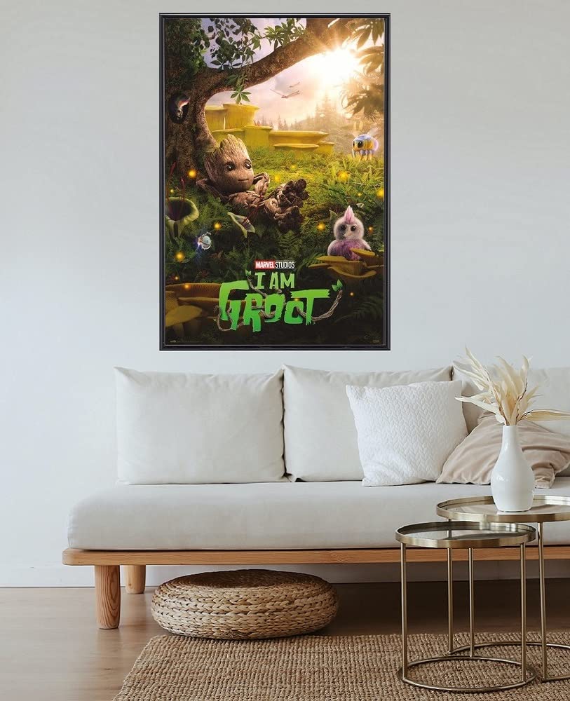 *新品/非売品* マーベル アイ・アム・グルート オリジナル映画ポスター 現在配信中！マーベル短編シリーズ『アイ・アム・グルート』新