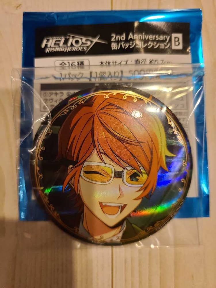 エリオスR ビリーワイズ 缶バッジ 2周年 AGF Amazon | エリオスライジングヒーローズ 2周年 缶バッジ AGF ビリー