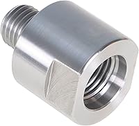 Vista 7 de El adaptador de cabezal de torno convierte 1-1/4 pulgadas x 8tpi a 1 pulgada x 8 tpi para torno de carpintería