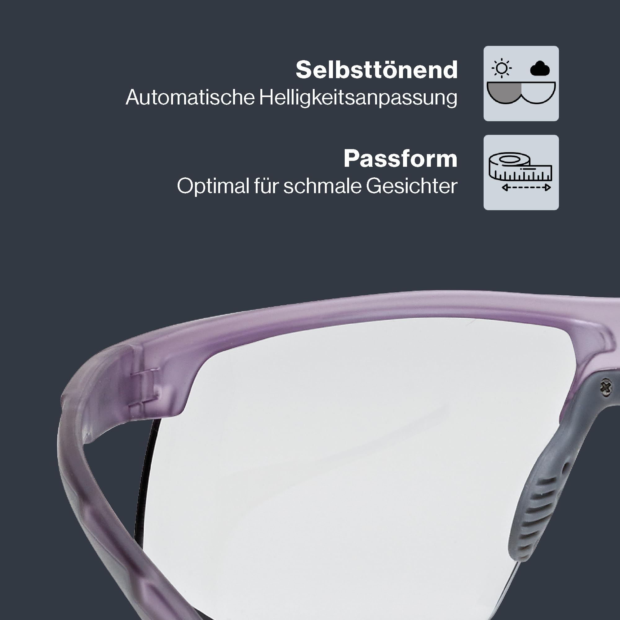 Uvex Damen Aerios S V Sportbrille (1er Pack)