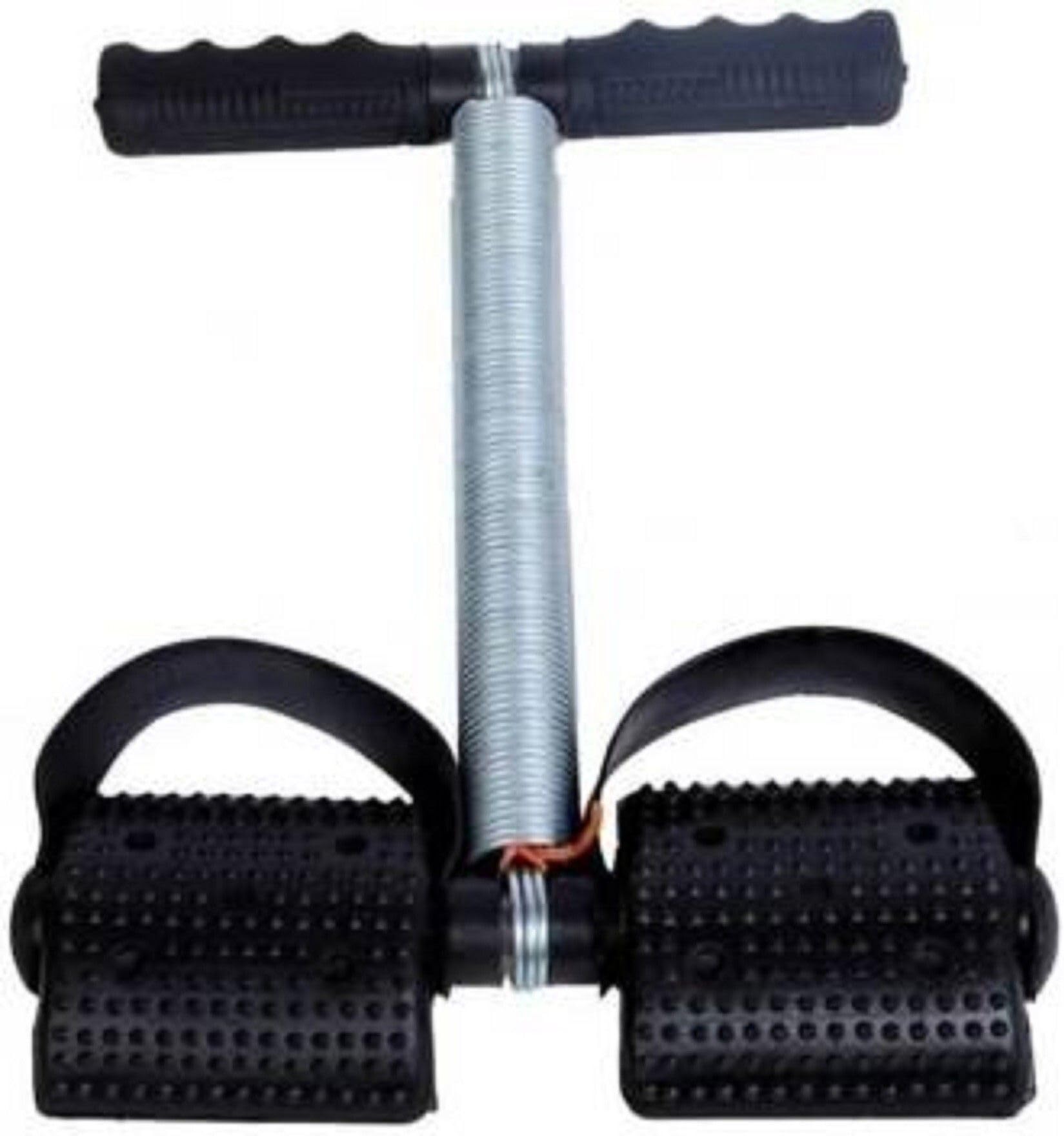 Single Spring Tummy Twister/Ab Exerciser Ab Exerciser (Black, Silver)-image-5