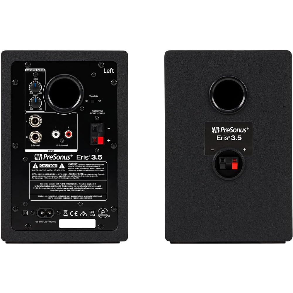 Amazon | PreSonus Eris 3.5 Gen 2 電源 3.5インチ 50W パワー