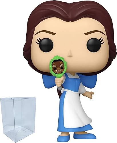 Bella con espejo Funko Pop con protector Incluye Disney La Bella y la Bestia Bella con espejo Pop #1132 con funda protectora de plástico Emporium