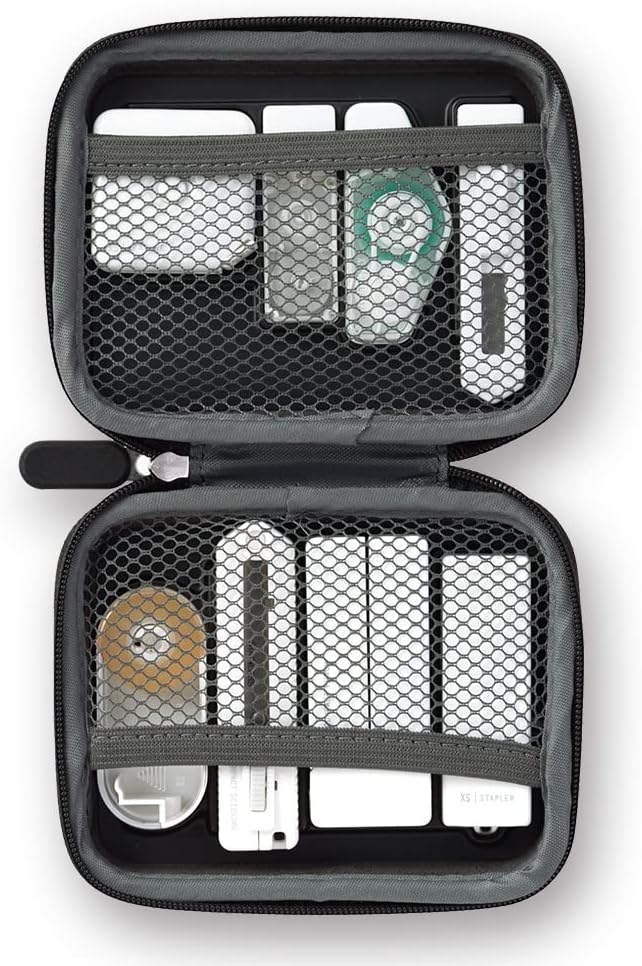 Midori 35458006 Stationery Set, XS, Stationery Kit, 8 Types, Black x White, Midori 70th Anniversary Limited Edition