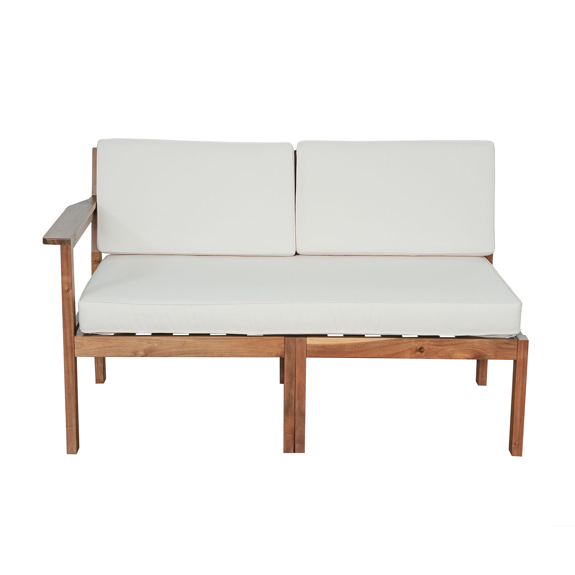Amazon.com: YSWH 4-Piece Outdoor Sectional Sofa Conversation Set 