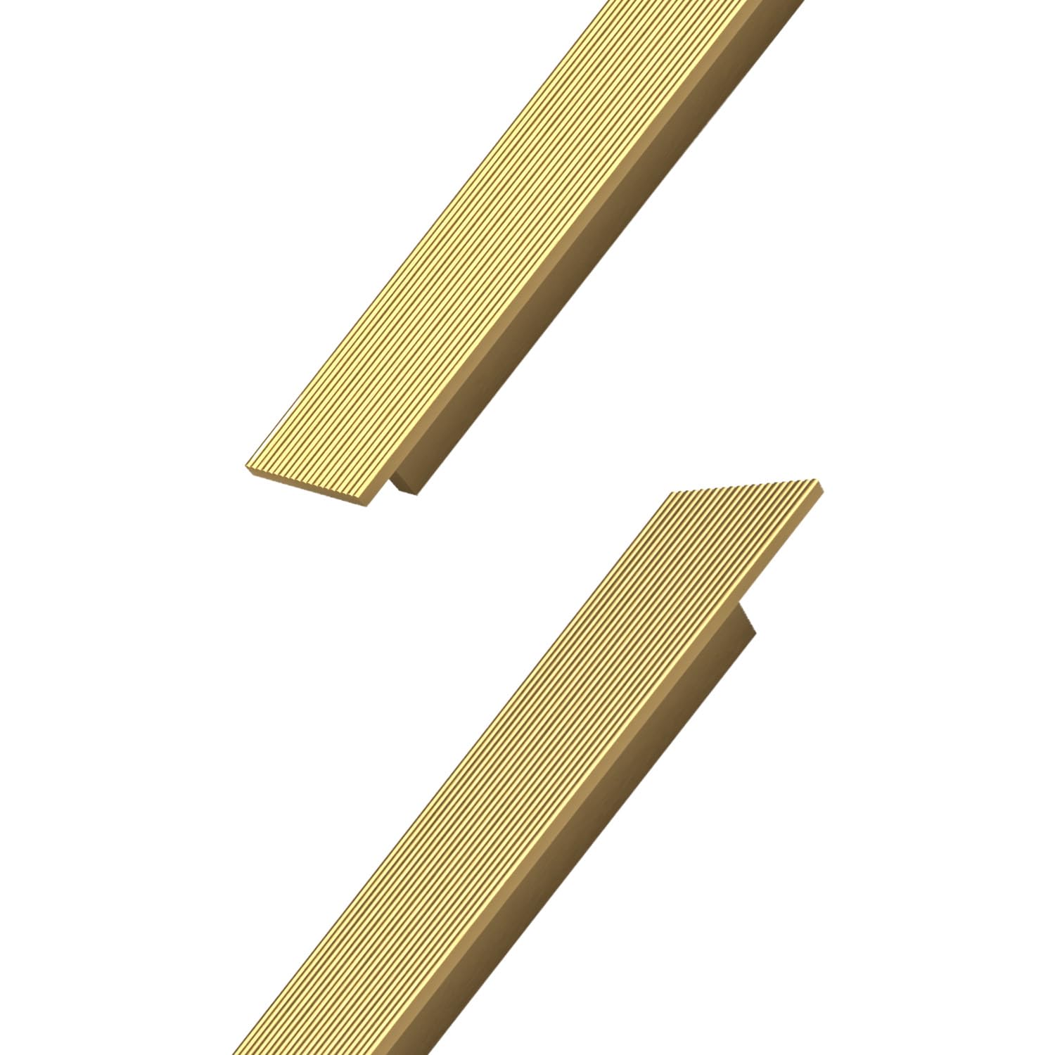 Mat Altın Çizgi Kanallı 85CM Metal Mobilya Gardırop Çekmece Dolap Kapak Kulpu Kulbu Modern Kulplar