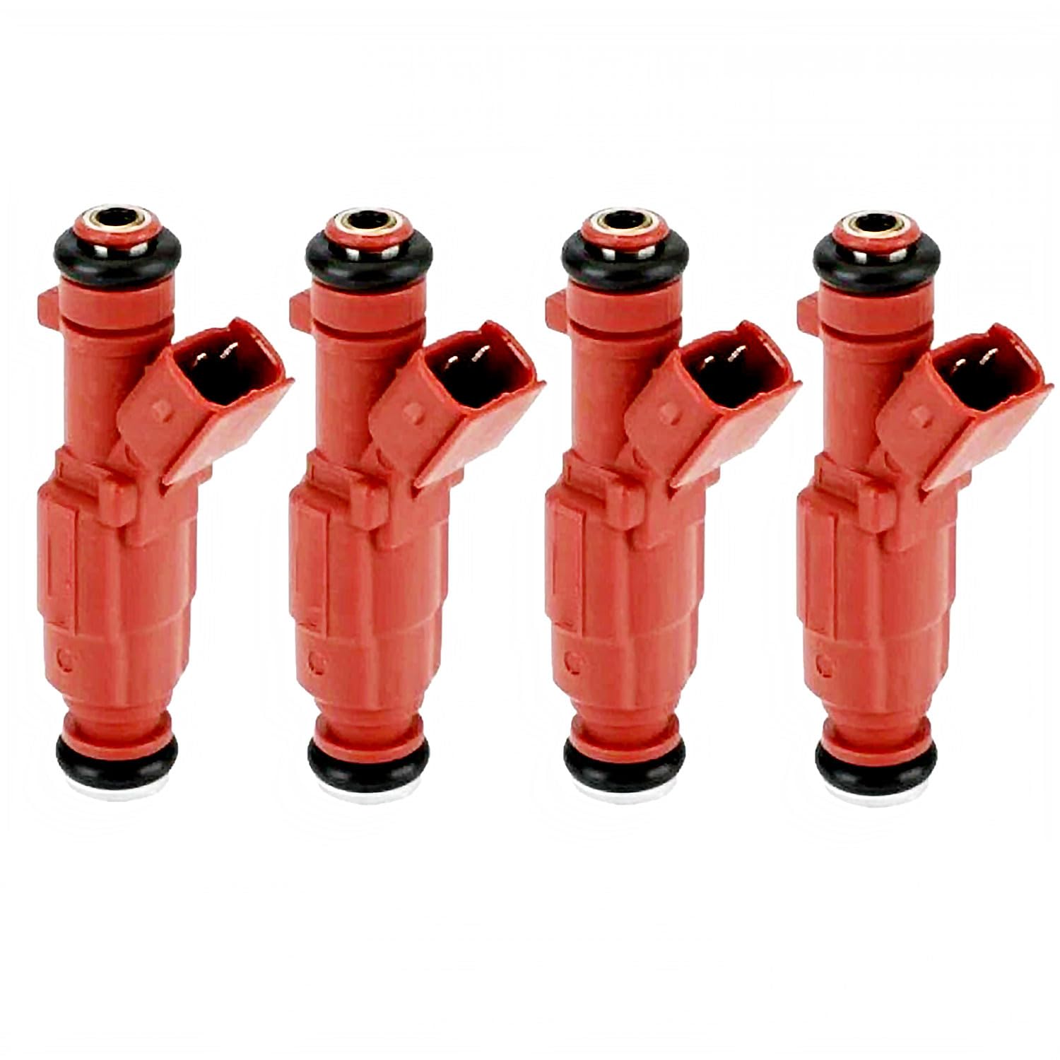 35310-2E000 12 Holes 4 Pcs Fuel Injectors Replacement for Elantra 2011-2015 Replacement for Forte 2015 Replacement for Soul 1.8L L4 2012-2013 Replace 1581531 FJ1182