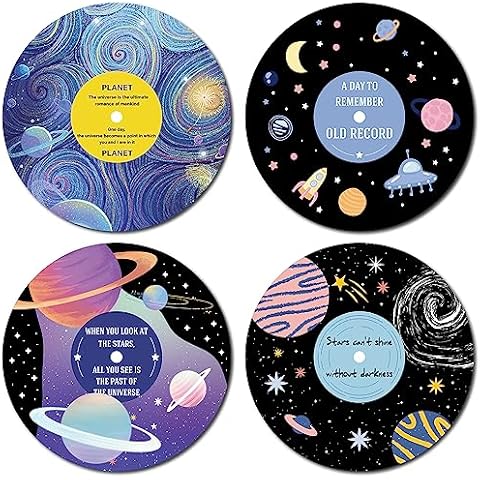 CREATCABIN Décor Vintage 4 Pcs Cover