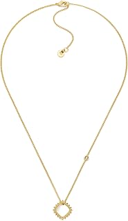 Michael Kors Collar para mujer de piedras semipreciosas con cierre de mosquetón