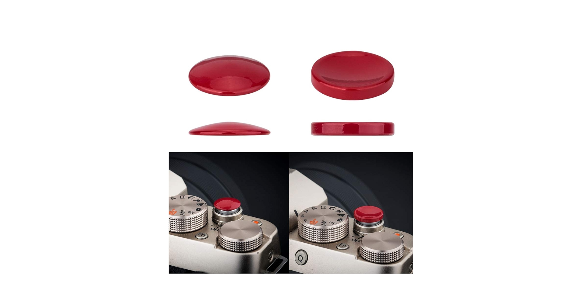 Amazon.com: 2X Camera Shutter Button Cap for Sony A7CR A7CII