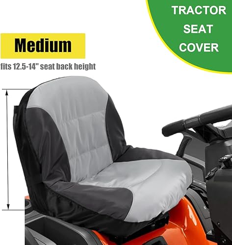 Miniatura 2 de Funda de asiento de cortacésped impermeable de lujo compatible con Husqvarna, funda universal para asiento de tractor
