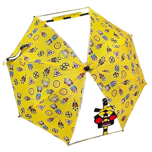 世界の踏切 電車柄キャンブレラ傘