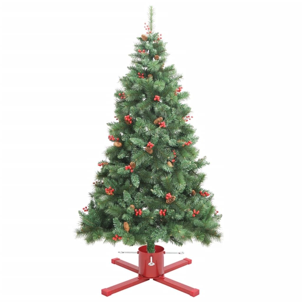 Brokky Supporto per Albero di Natale Rosso 61x61x15,5 cm-Supporto per Albero di Natale,Base per Albero di Natale