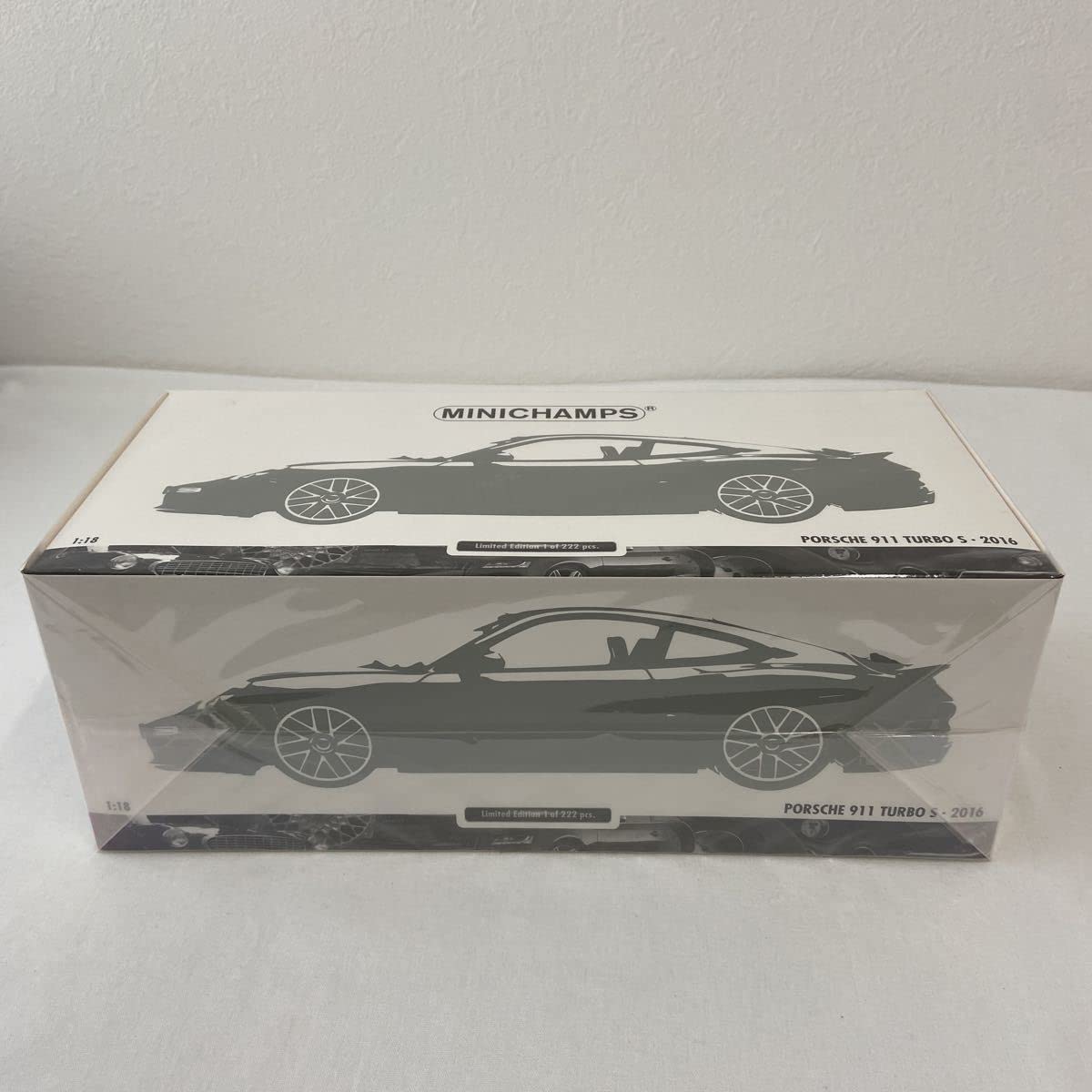 Amazon | 世界限定222台 MINICHAMPS 1/18 PORSCHE 911 TURBO S 2016