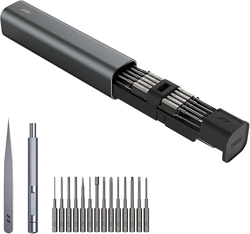 JIMIHOME POP to GO - Juego de destornilladores de precisión de 18 piezas juego de pasatiempos y reparación para computadora teléfono TI dispositivos