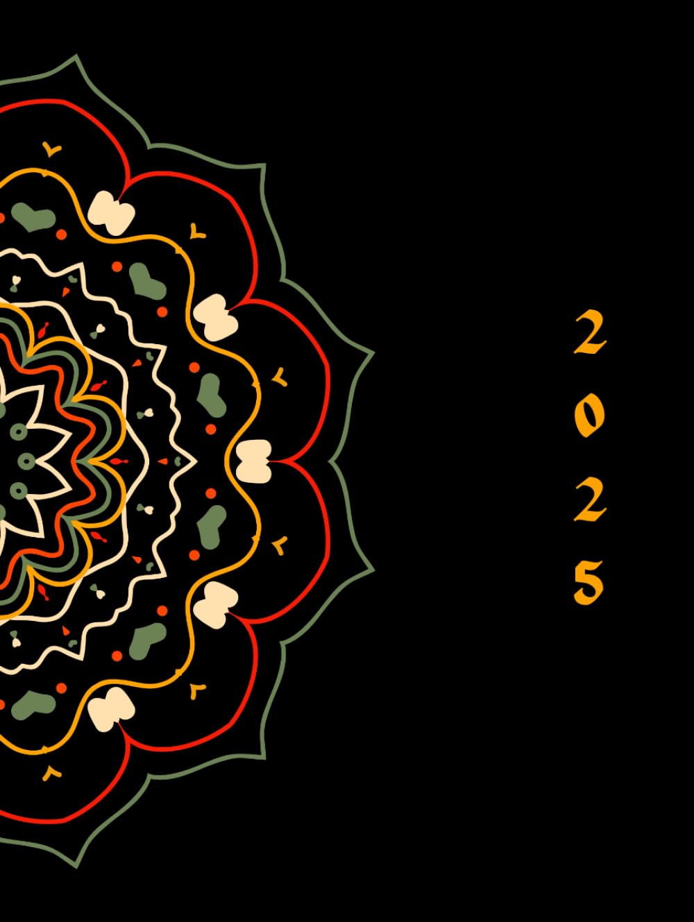 Agenda 2025 Gypsy soul format A5 pour l'organisation quotidienne