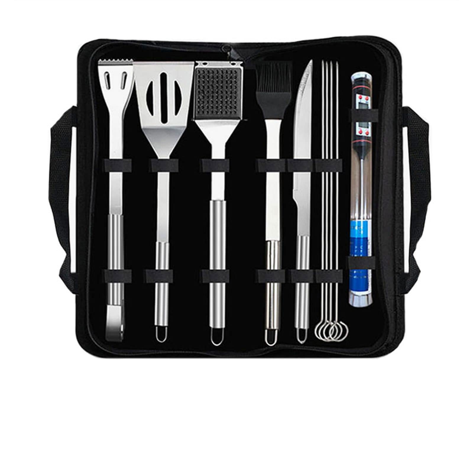 Acciaio Inossidabile BBQ. Strumenti Set 11pcs Barbecue Griglia Accessori Utensili for Camping Outdoor Tools Tools Kit