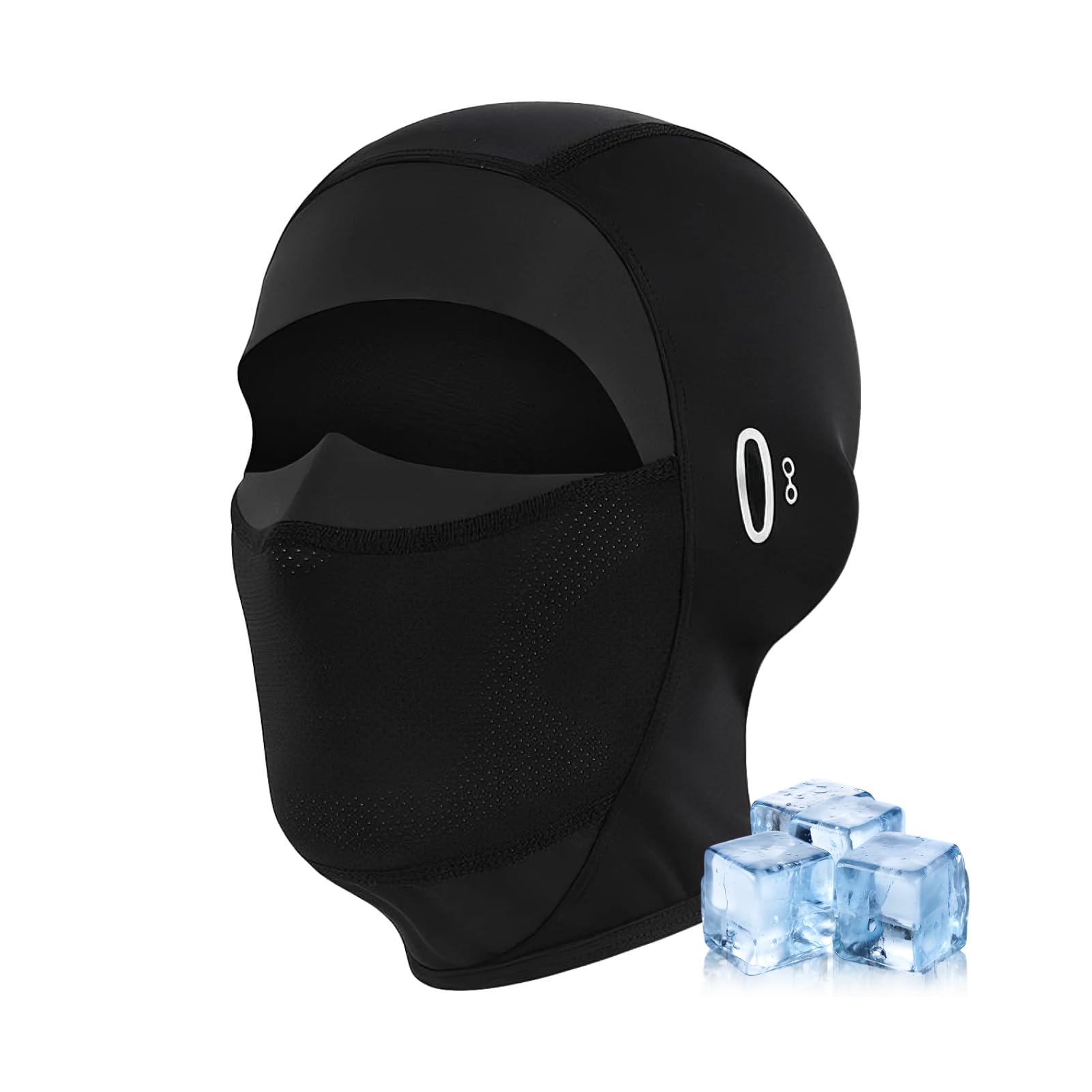 Pasamontañas Verano Transpirable con Protección Solar UPF50+ y Abertura para Gafas, Sotocasco Moto Ligero para Hombre y Mujer, Balaclava Moto para Ciclismo, Running y Deportes al Aire Libre