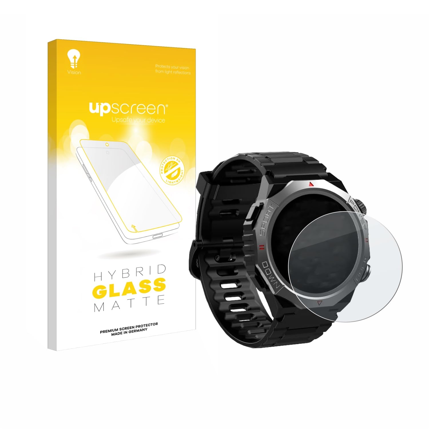 upscreen Matte Screen Protector Glass Film Compatible with Atheewon S10 1.39