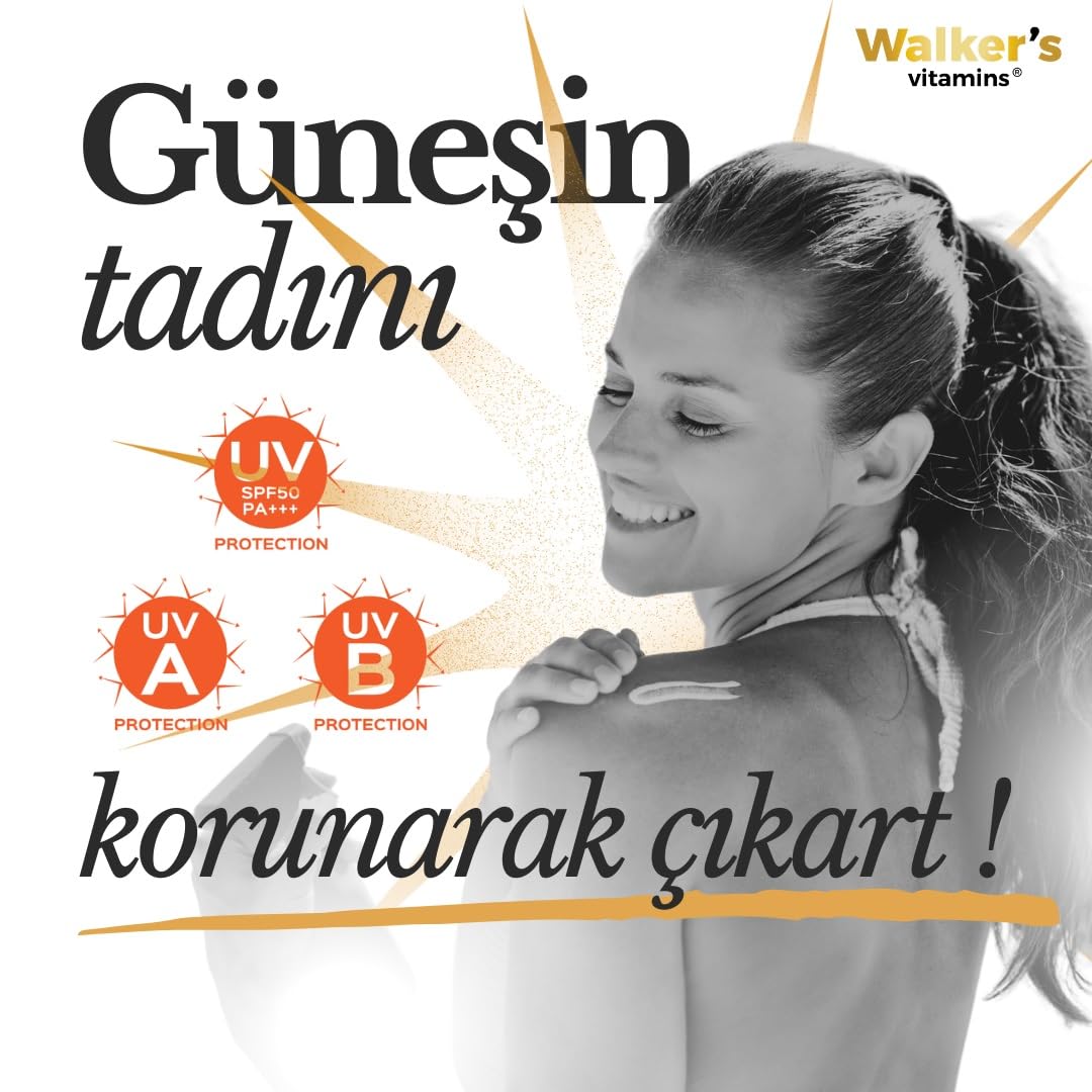 Walker`s Vitamins Dermatologique 50 Faktör Güneş Kremi
