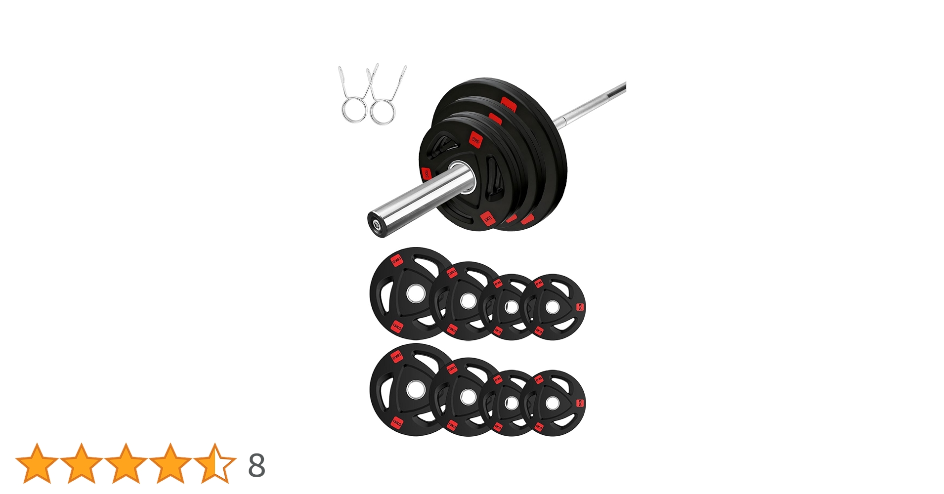 140 Kg CASIUS バーベルプレートセット 140 Kg CASIUS バーベル
