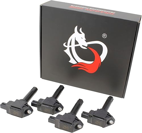 AIP Electronics Dragon Fire Performance - Juego de bobinas de encendido compatibles con Subaru WRX Outback BRZ Legacy Forester Toyota 86 2.0L 2.5L