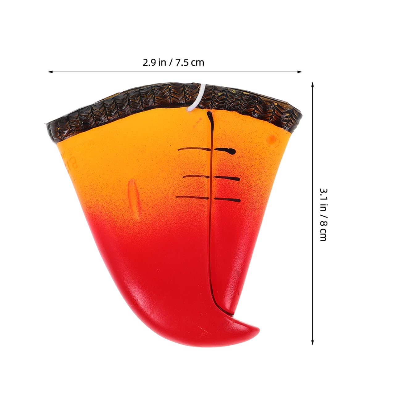 DEARMAMY 5Pcs Animal Bird Beak Fake Parrot Beak Nose Novelty Parrot Mask Simulation Animal Nose Props Halloween Cosplay Bird Mask