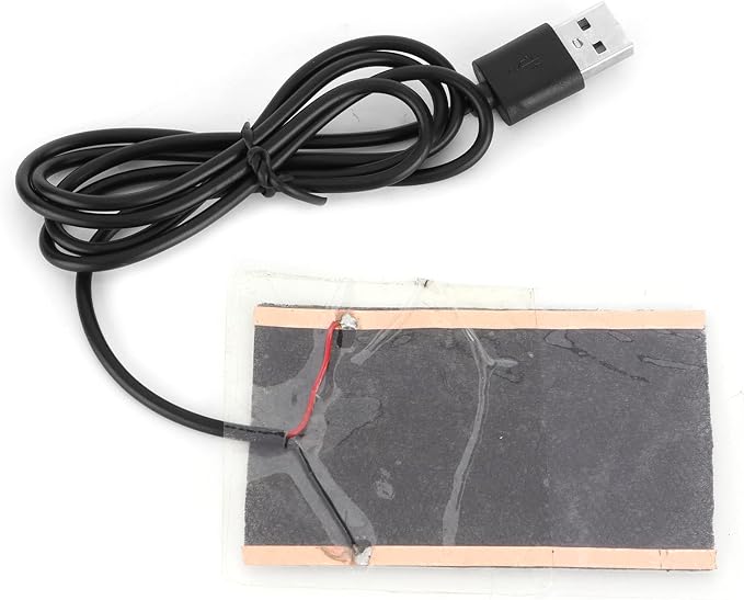 Almohadilla térmica de carbono USB para reptiles TOPINCN miniatura 3