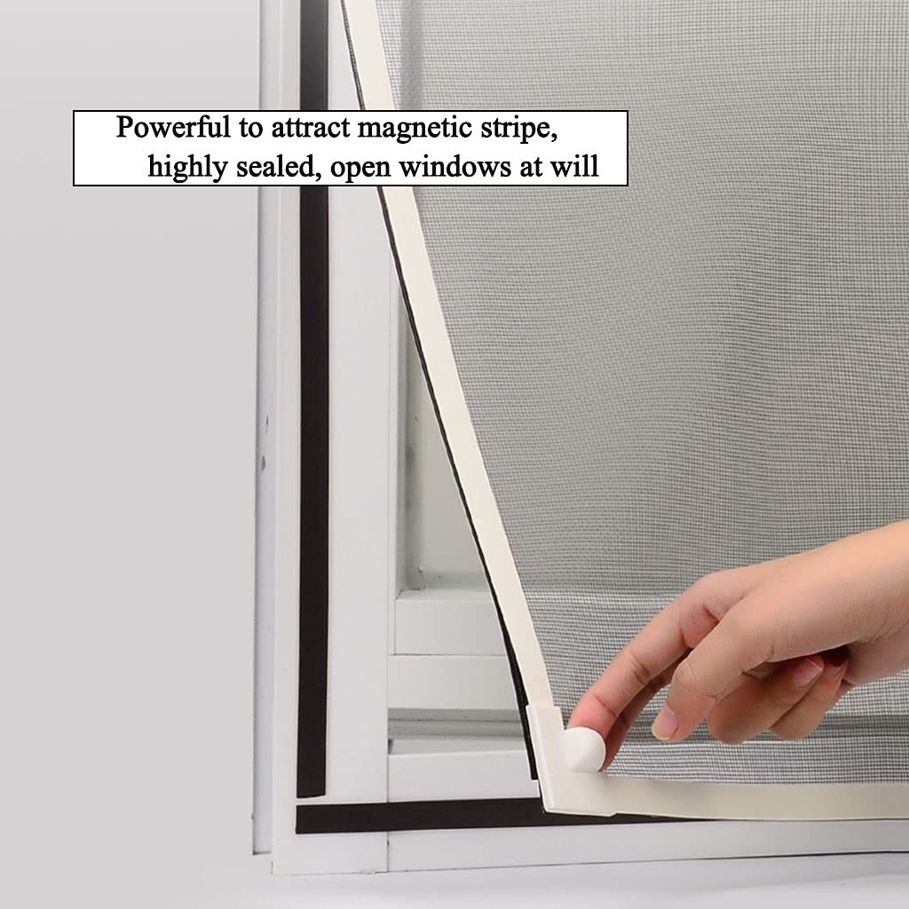Fiberglass Window Screen 48x16.4ft Mesh - Insect Barrier Replacement ...