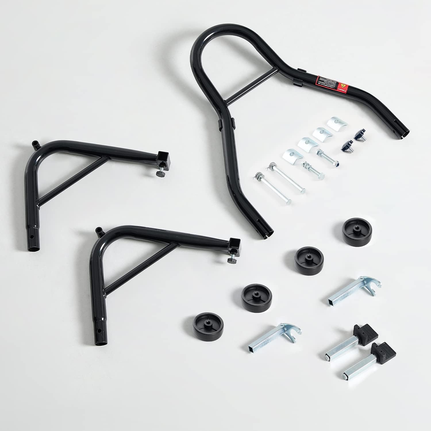 Donext Motorcycle Stand 850LB Sport Bike Rear Wheel Lift Swingarm Paddock Stands Black, U+L