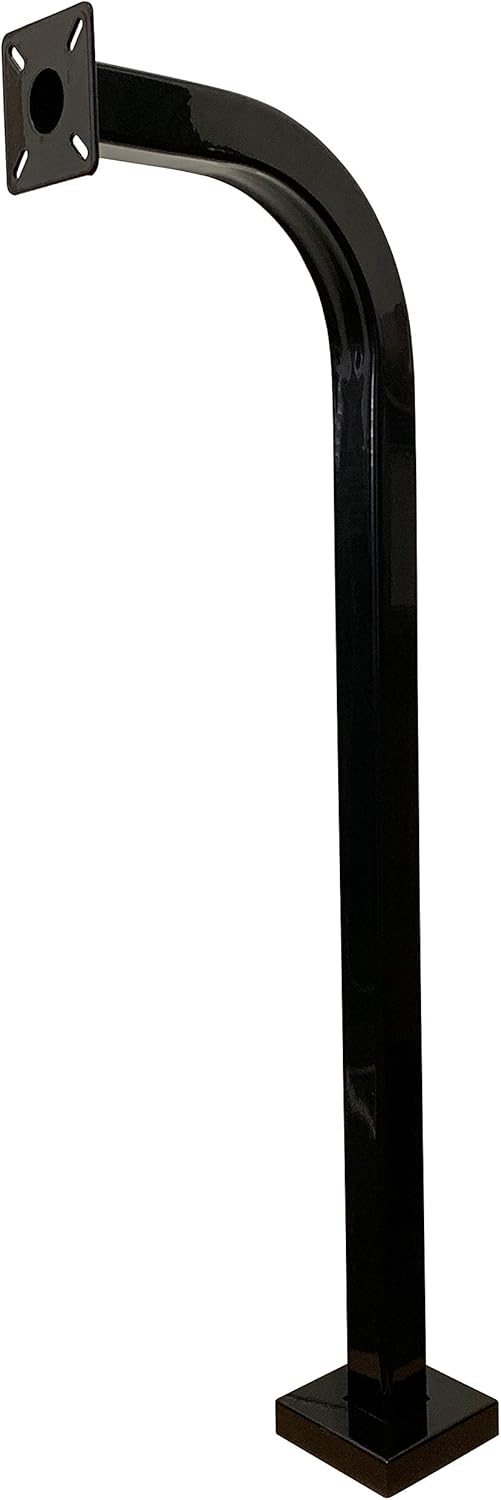 EG088-Eagle Keypad Gooseneck Pedal Mount 42" Universal Powder Coated Heavy Duty Pad Mount 1/8” Steel Made in The USA