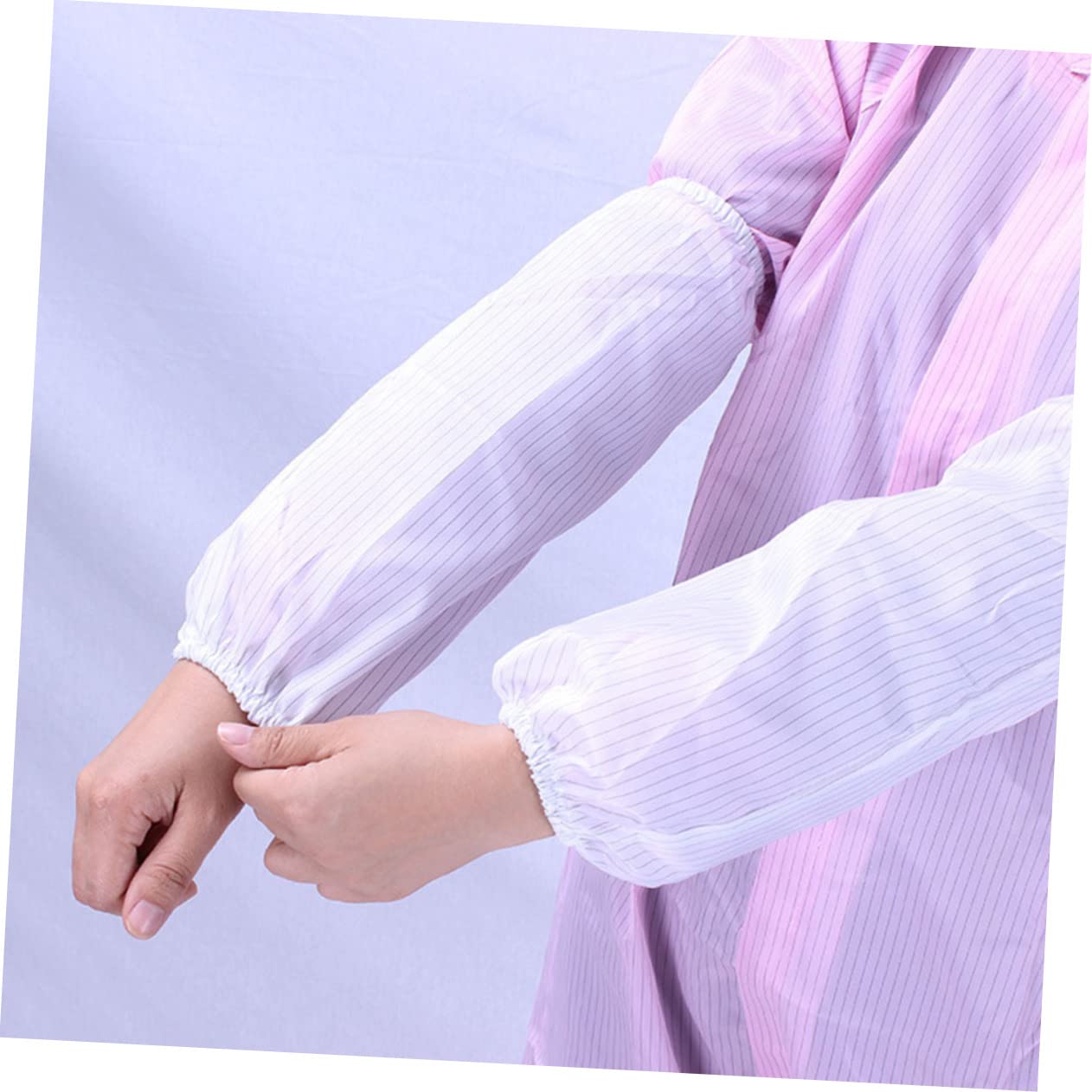 Alipis Elastic Anti-static Arm Sleeves 3 Pairs of Waterproof Oilproof Kitchen Cleaning Disposable Sleeves