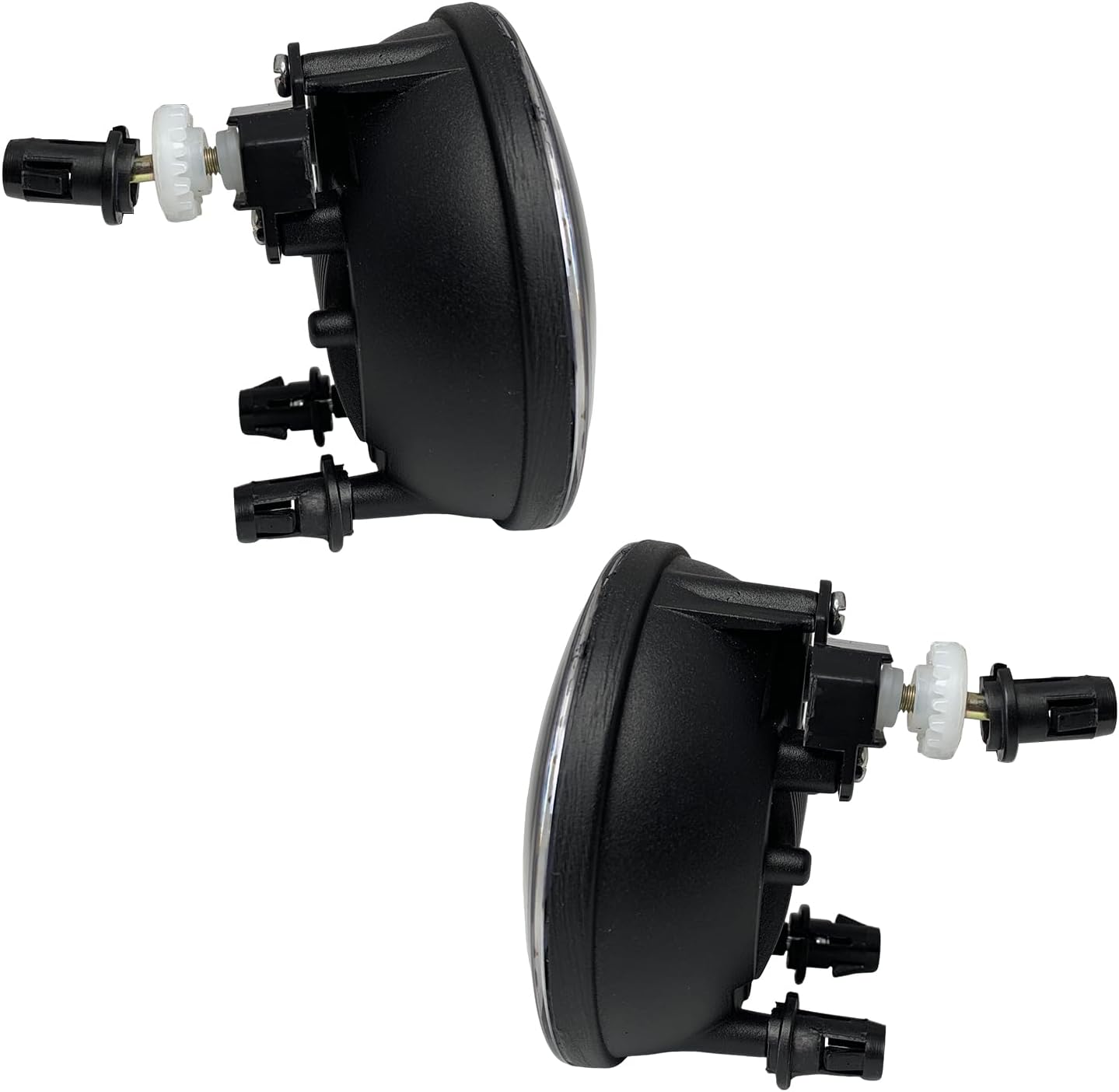 LED Fog Light Driving Lamp Assembly For 2010-2013 Chevy Camaro, A Pair Of Fog Lamps With Clear Lens And Wiring Harness & Switch