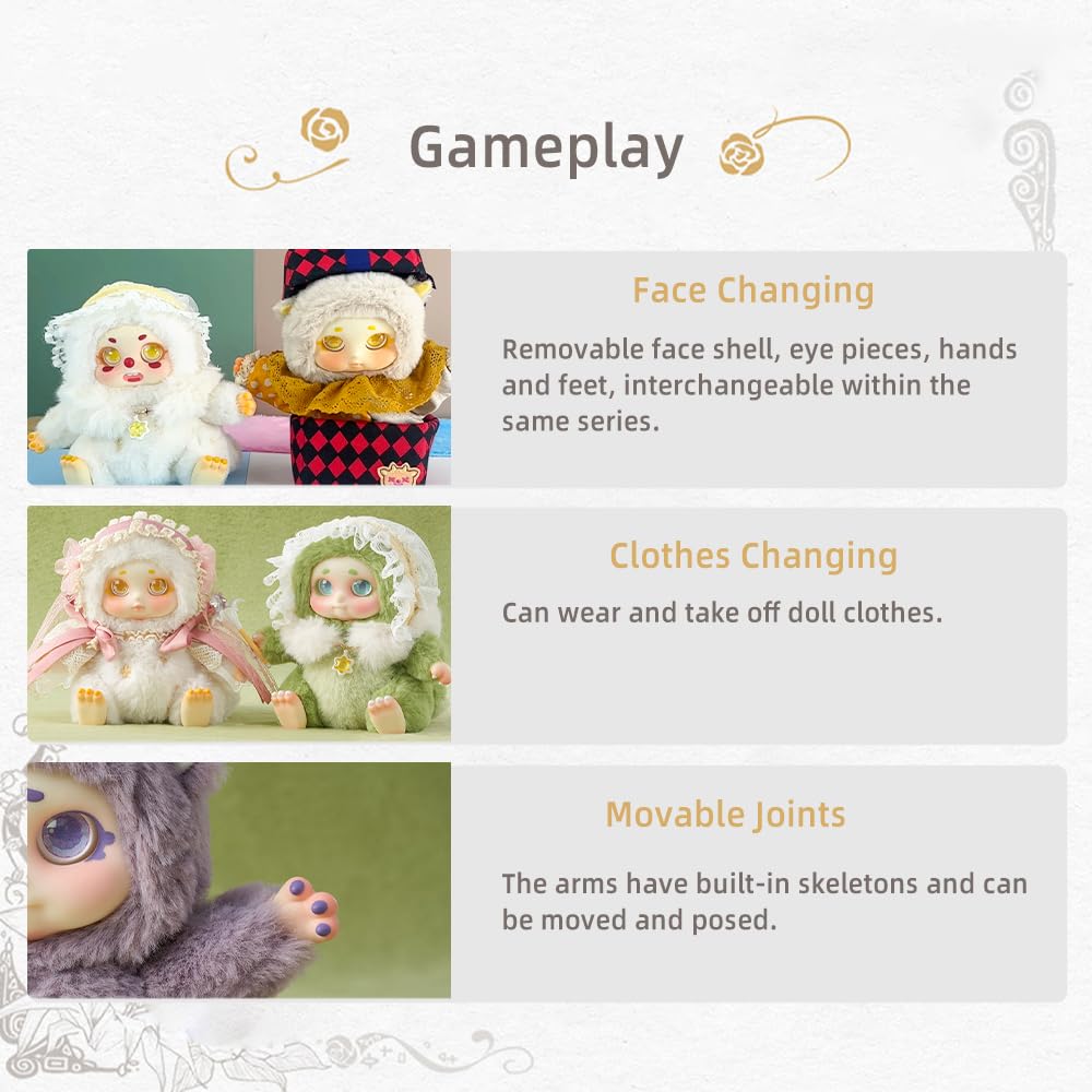 Plüsch-Blindbox Puppen 15cm - Mystery Sammlerfiguren Mit Zubehör