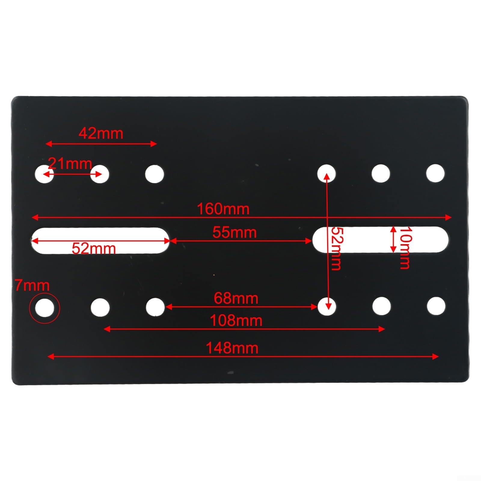 Adaptateur de support de haut-parleur réglable de 35 mm pour équipement DJ avec design en métal robuste