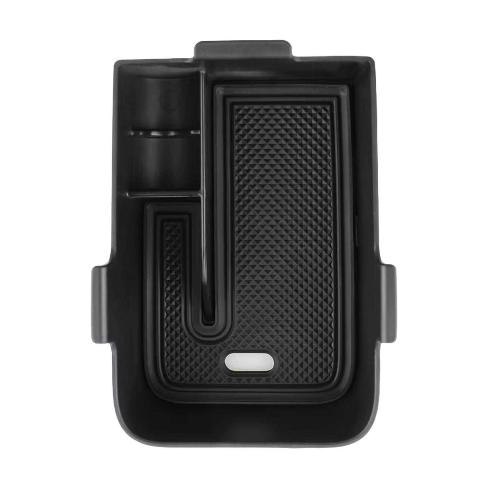 DSEQOPHH Armrest Insert Organiser Compatible With For Fiesta For MK8 For Puma 2017-20241 Pcs Armrest Box Storage Tray Center Console Holder Stowing Plate