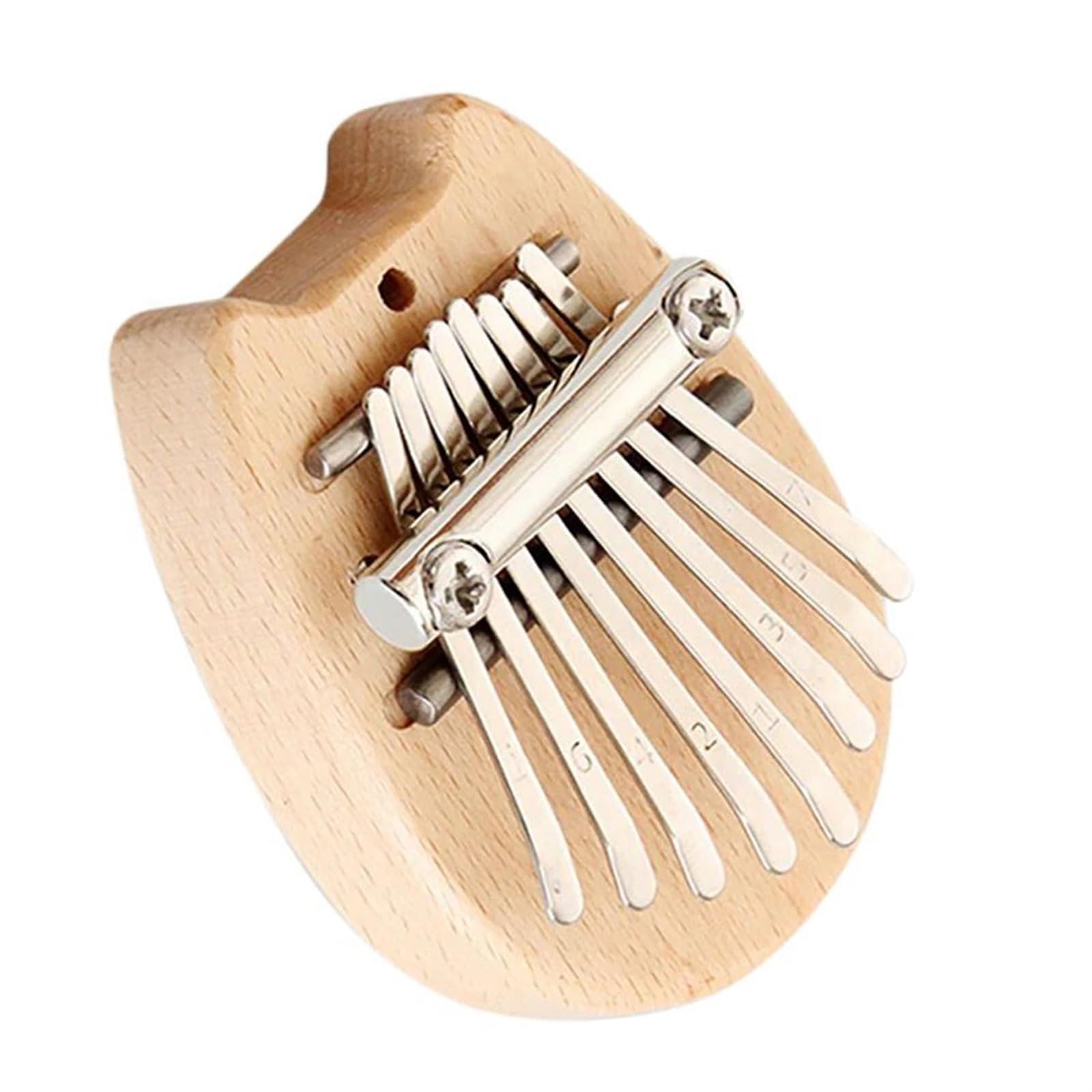 Kalimba Mini Finger Piano 8 Note Kalimba Thumb Piano Strumento Musicale Tastiera(A)