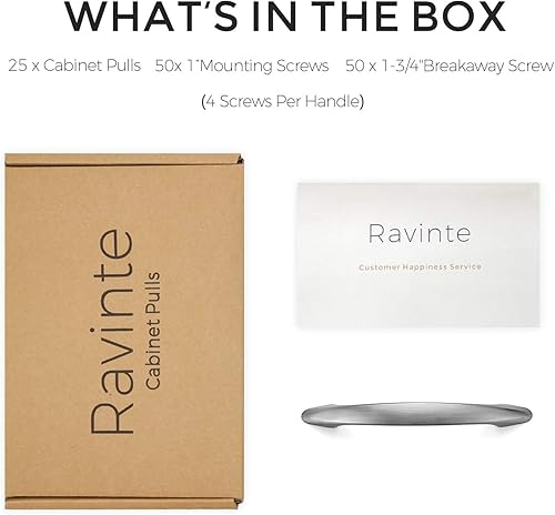 Miniatura 7 de Manijas para gabinete de cocina, negro, herraje para armario, alacena, cajón de cocina