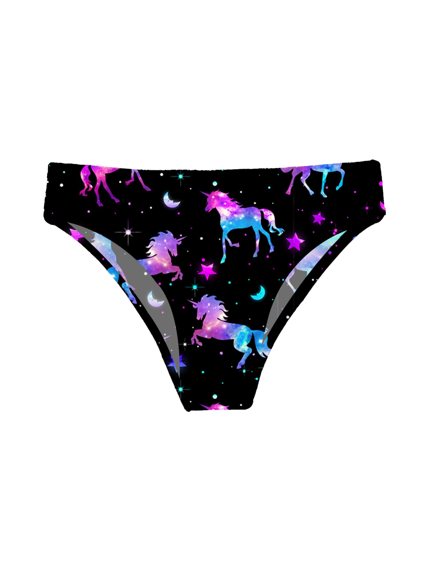 IEFIEL Braguita Bañador para Niña Braguita de Playa Natación Braga de Bikini con Estampado Flores Hawaiano Ropa de Baño Secado Rápido 3-16 Años