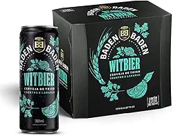 Baden Baden Cerveja Witbier, Pack 6 Latas 350ml
