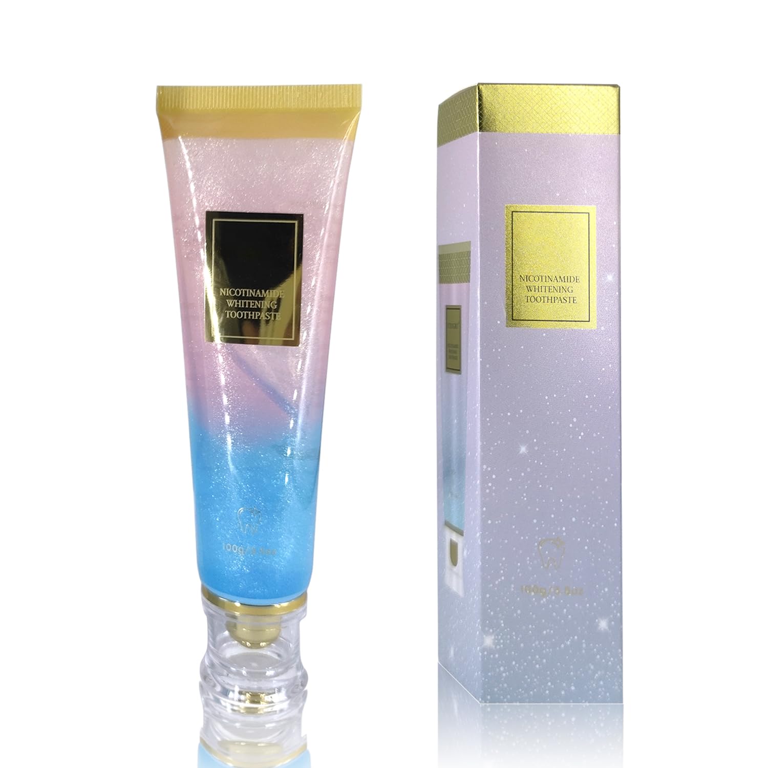 Deeply White + Niacinamide Toothpaste, Complete Care Toothpaste, Plaque Reducer for Brighter Teeth and Fresh Breath, 3.5oz