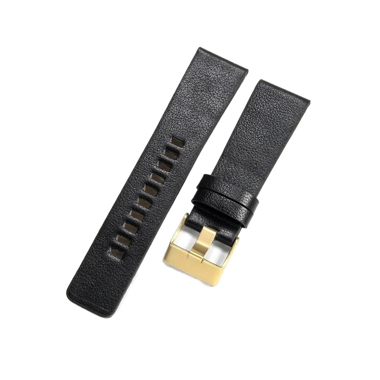 HMFang Genuine Leather Watchbands Compatible With Diesel Dz4290 Dz7395 Dz4344 Waterproof Cowhide Watch Strap 22 24 26 28 30mm